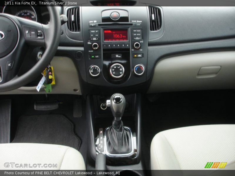 Titanium Silver / Stone 2011 Kia Forte EX