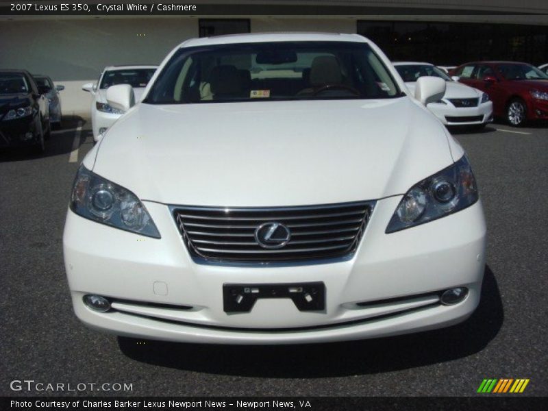 Crystal White / Cashmere 2007 Lexus ES 350