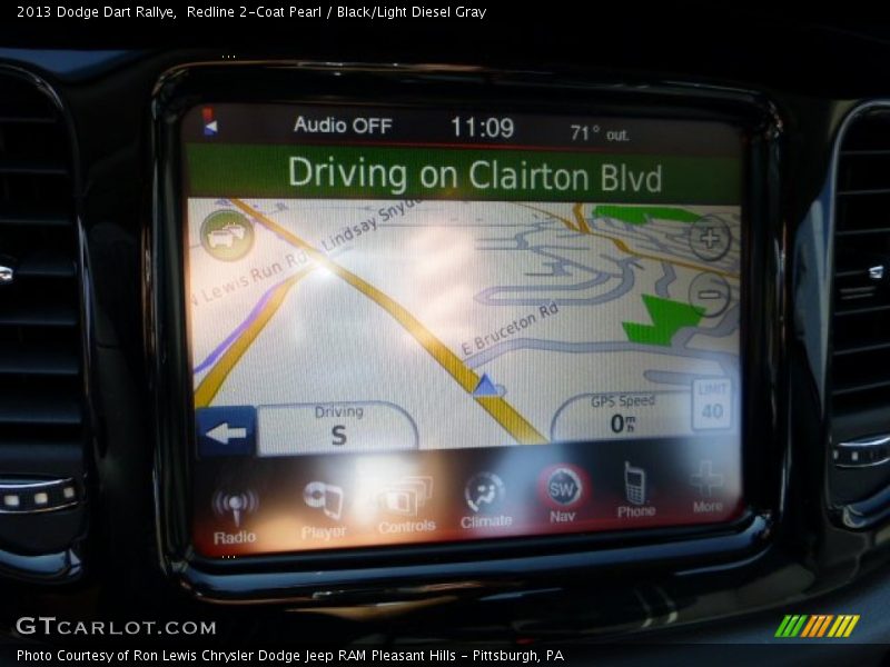 Redline 2-Coat Pearl / Black/Light Diesel Gray 2013 Dodge Dart Rallye