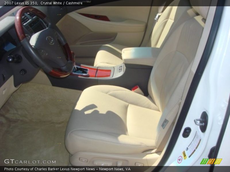 Crystal White / Cashmere 2007 Lexus ES 350