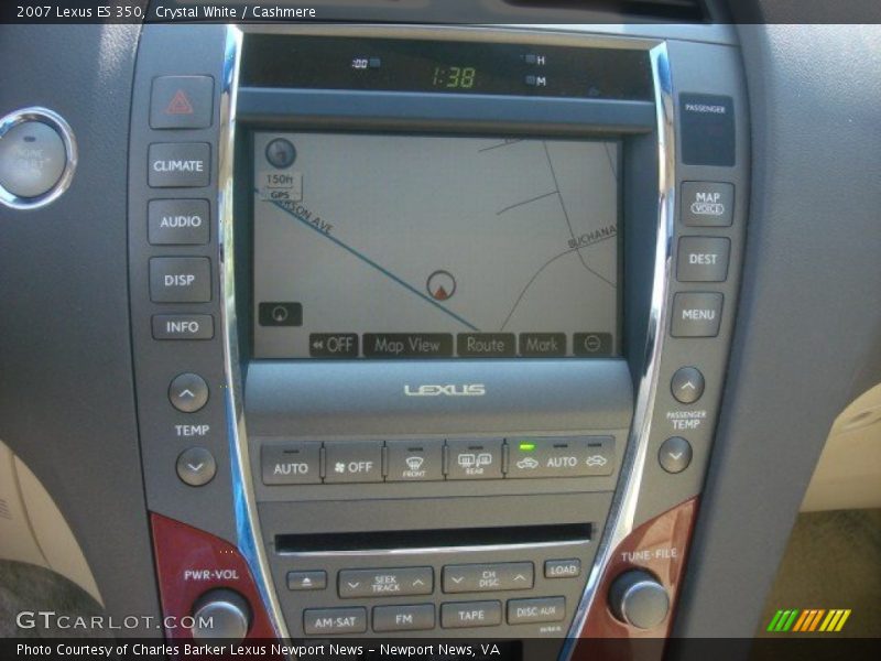 Crystal White / Cashmere 2007 Lexus ES 350