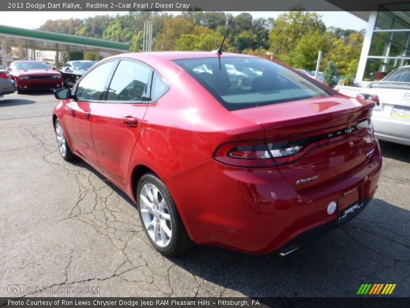Redline 2-Coat Pearl / Diesel Gray 2013 Dodge Dart Rallye