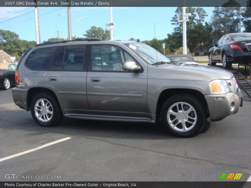 Steel Gray Metallic / Ebony 2007 GMC Envoy Denali 4x4