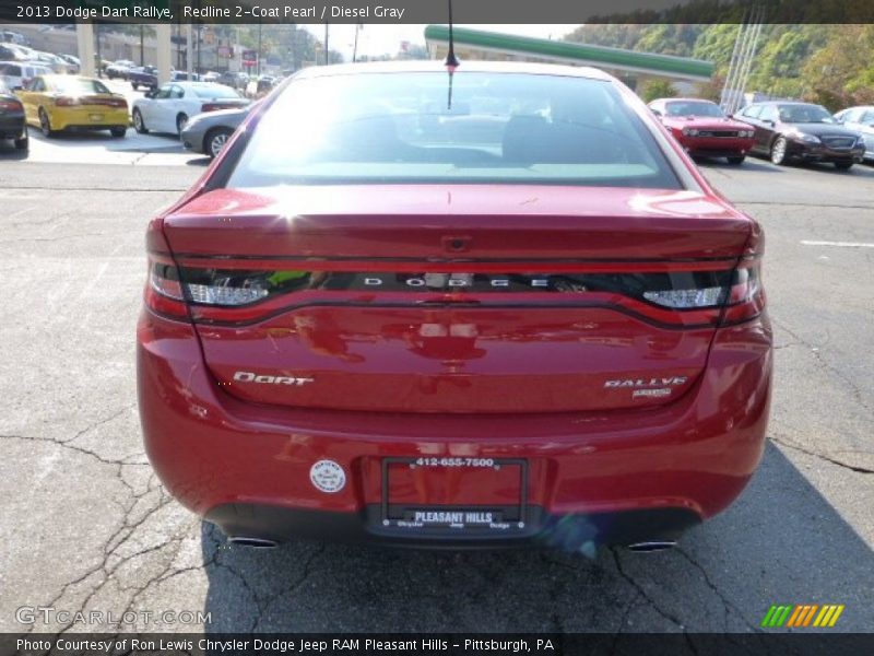 Redline 2-Coat Pearl / Diesel Gray 2013 Dodge Dart Rallye