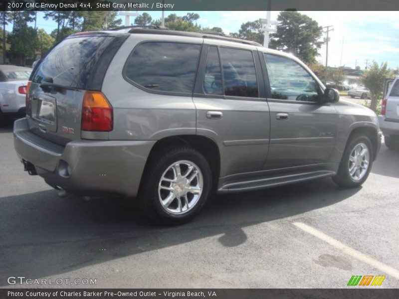 Steel Gray Metallic / Ebony 2007 GMC Envoy Denali 4x4