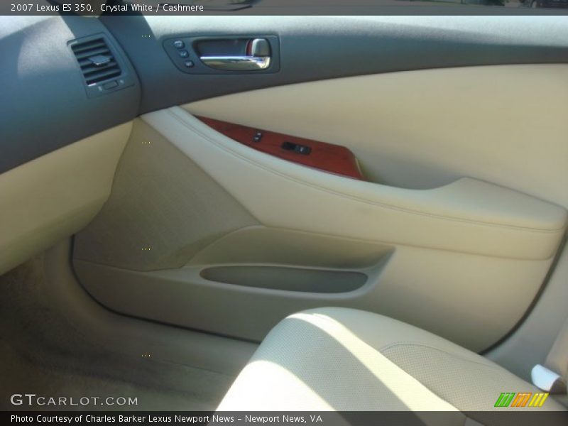 Crystal White / Cashmere 2007 Lexus ES 350