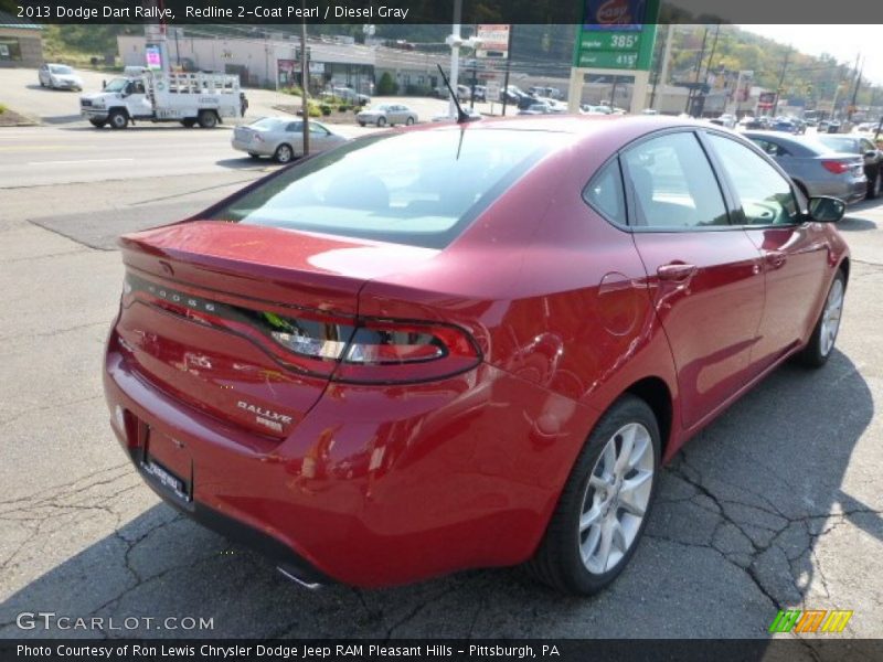 Redline 2-Coat Pearl / Diesel Gray 2013 Dodge Dart Rallye