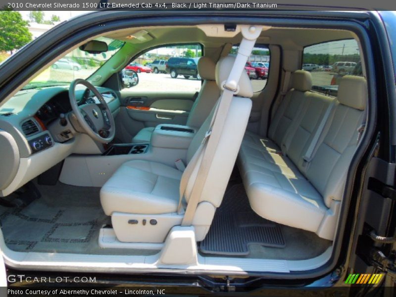 Black / Light Titanium/Dark Titanium 2010 Chevrolet Silverado 1500 LTZ Extended Cab 4x4