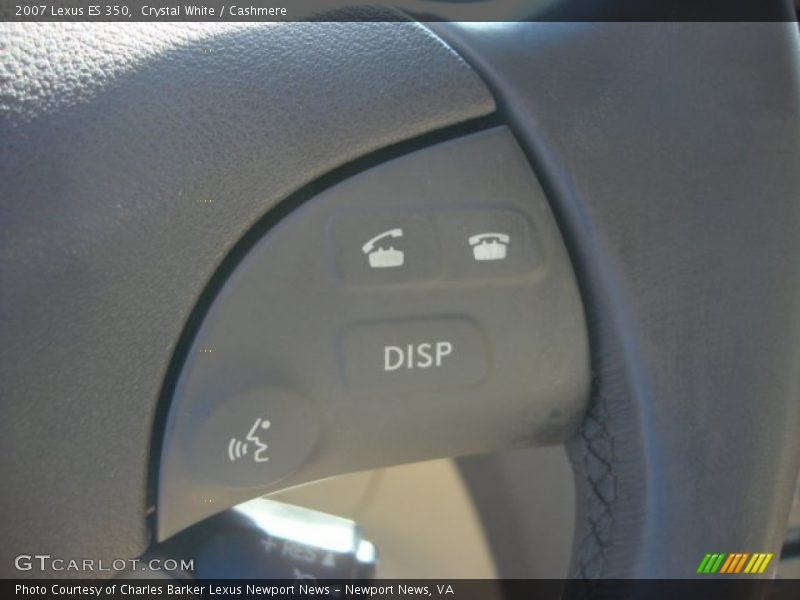 Crystal White / Cashmere 2007 Lexus ES 350