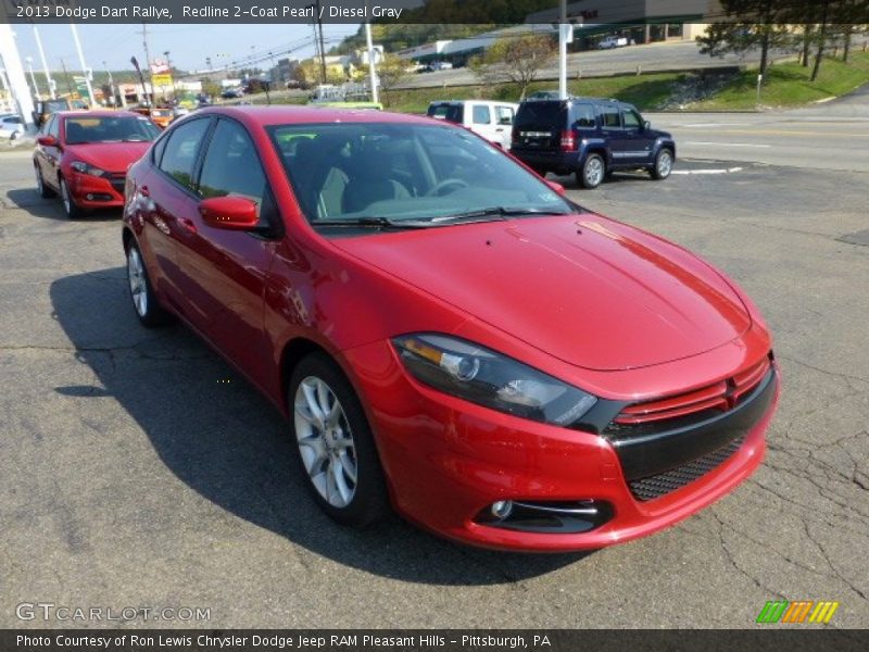 Redline 2-Coat Pearl / Diesel Gray 2013 Dodge Dart Rallye