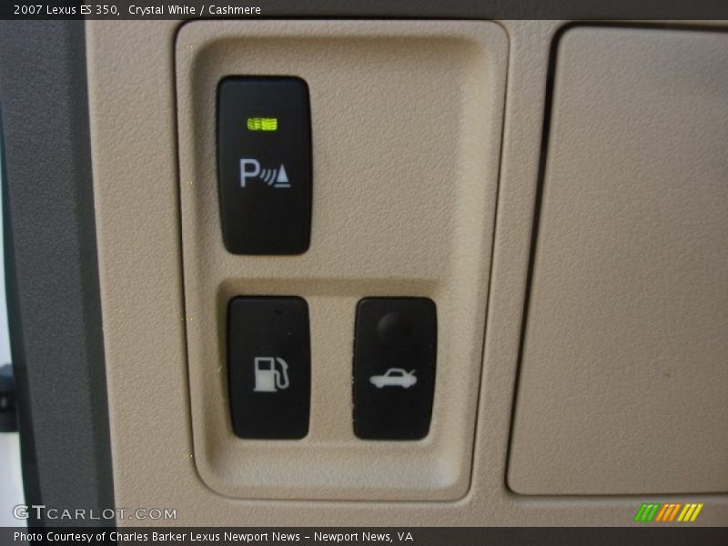 Crystal White / Cashmere 2007 Lexus ES 350