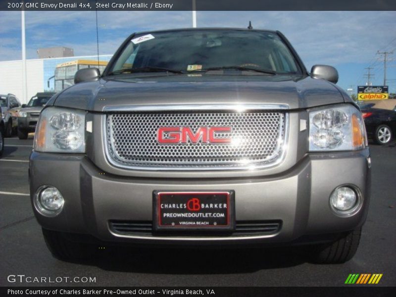 Steel Gray Metallic / Ebony 2007 GMC Envoy Denali 4x4