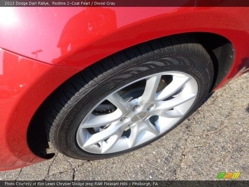 Redline 2-Coat Pearl / Diesel Gray 2013 Dodge Dart Rallye