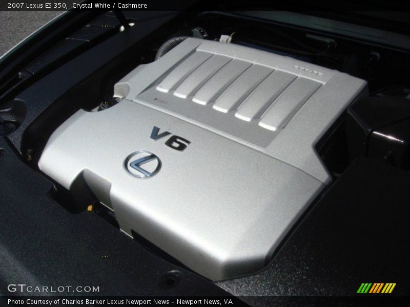 Crystal White / Cashmere 2007 Lexus ES 350