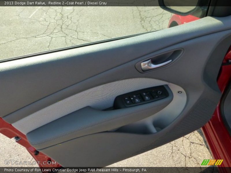 Redline 2-Coat Pearl / Diesel Gray 2013 Dodge Dart Rallye