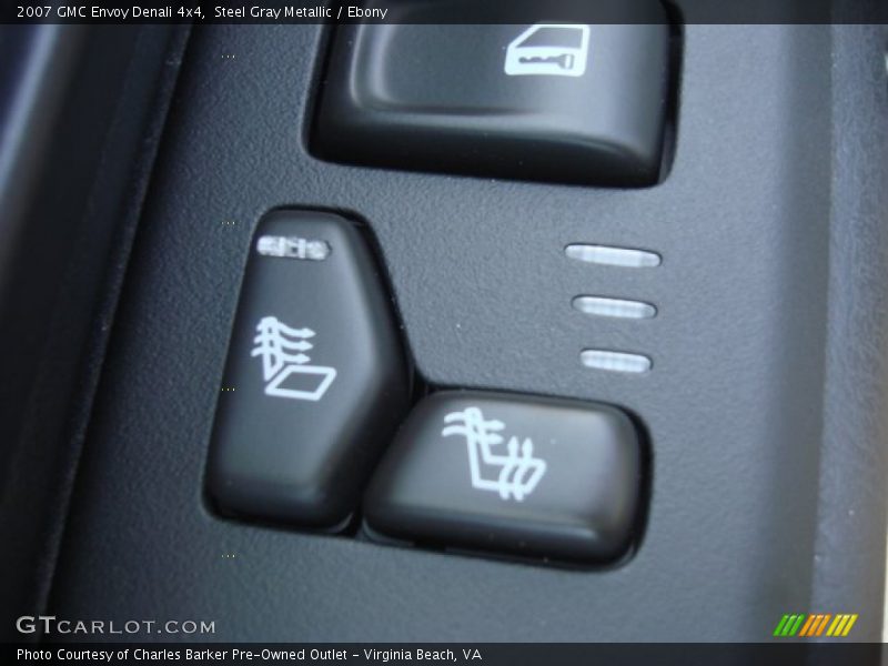 Steel Gray Metallic / Ebony 2007 GMC Envoy Denali 4x4