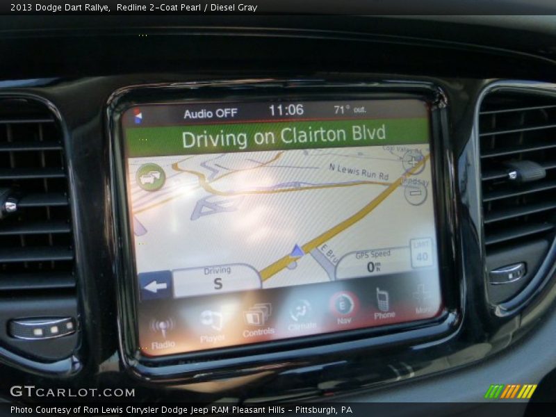 Redline 2-Coat Pearl / Diesel Gray 2013 Dodge Dart Rallye