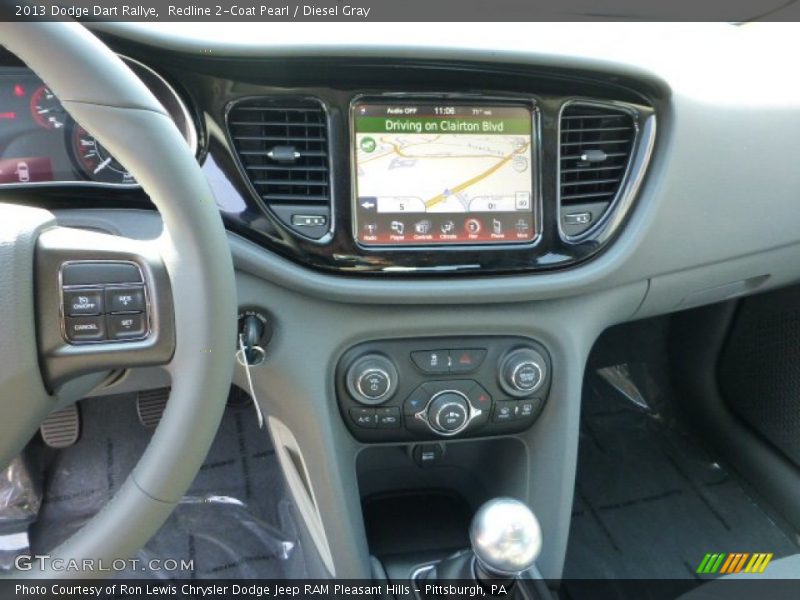 Redline 2-Coat Pearl / Diesel Gray 2013 Dodge Dart Rallye