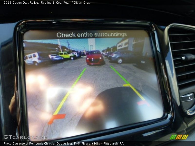 Redline 2-Coat Pearl / Diesel Gray 2013 Dodge Dart Rallye