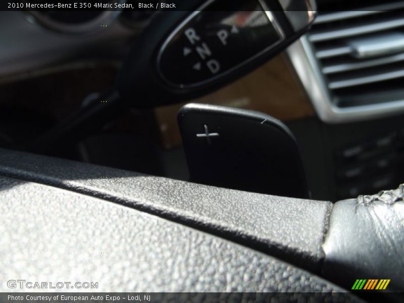 Black / Black 2010 Mercedes-Benz E 350 4Matic Sedan