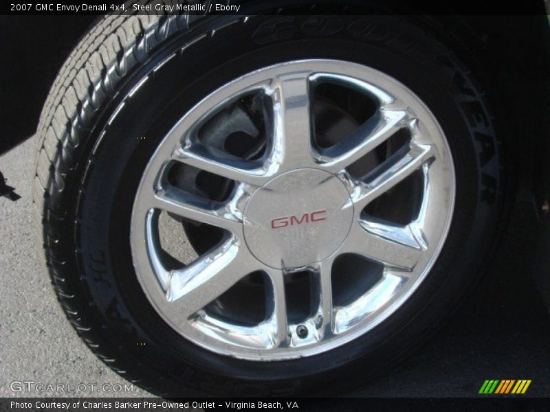Steel Gray Metallic / Ebony 2007 GMC Envoy Denali 4x4