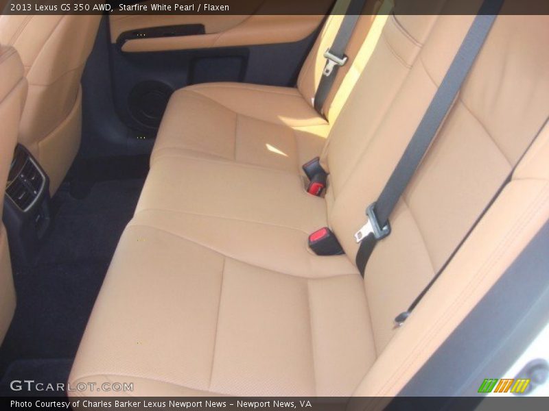 Starfire White Pearl / Flaxen 2013 Lexus GS 350 AWD
