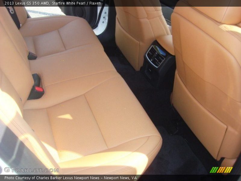 Starfire White Pearl / Flaxen 2013 Lexus GS 350 AWD