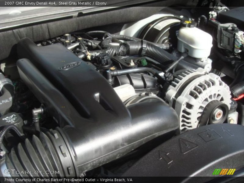 Steel Gray Metallic / Ebony 2007 GMC Envoy Denali 4x4