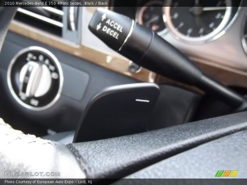 Black / Black 2010 Mercedes-Benz E 350 4Matic Sedan