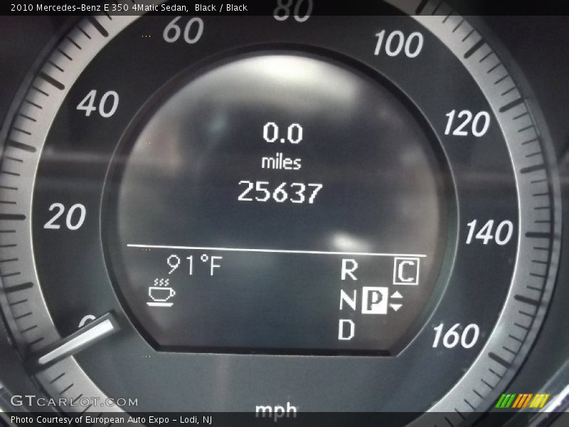 Black / Black 2010 Mercedes-Benz E 350 4Matic Sedan
