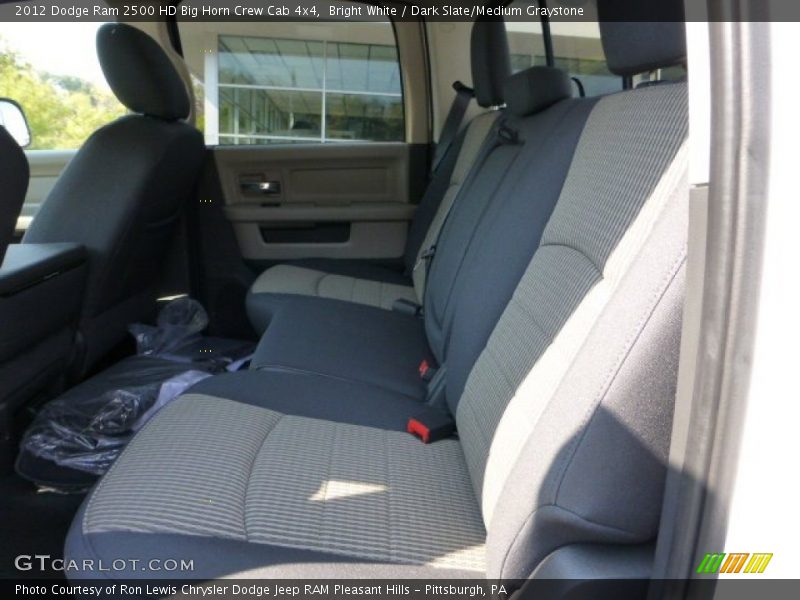 Bright White / Dark Slate/Medium Graystone 2012 Dodge Ram 2500 HD Big Horn Crew Cab 4x4