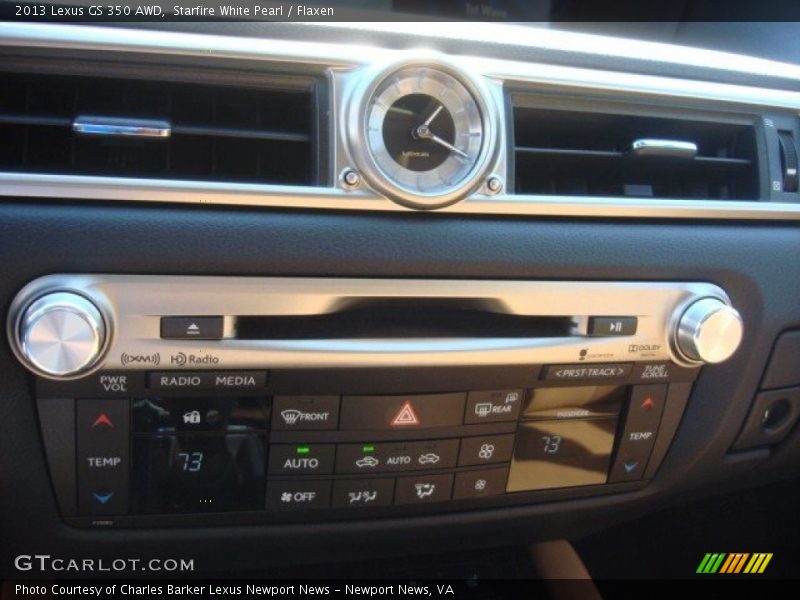 Starfire White Pearl / Flaxen 2013 Lexus GS 350 AWD