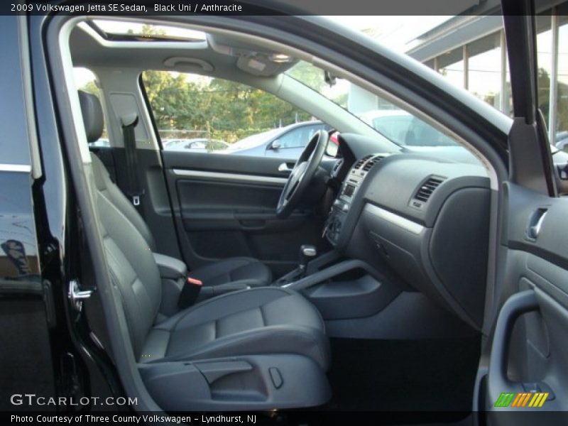 Black Uni / Anthracite 2009 Volkswagen Jetta SE Sedan