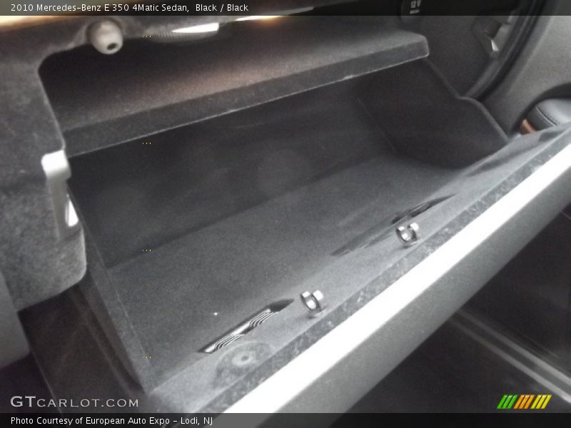 Black / Black 2010 Mercedes-Benz E 350 4Matic Sedan