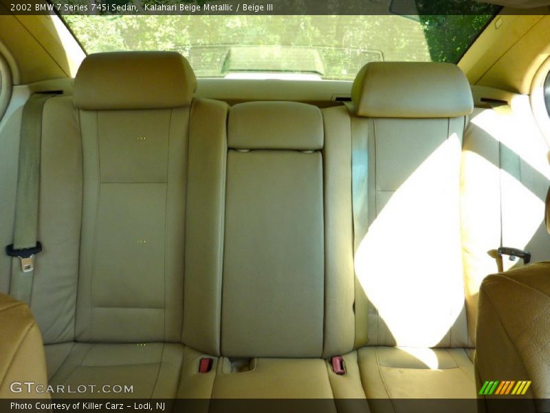 Kalahari Beige Metallic / Beige III 2002 BMW 7 Series 745i Sedan