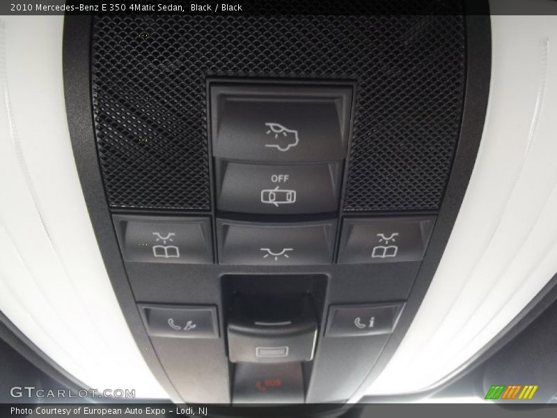 Black / Black 2010 Mercedes-Benz E 350 4Matic Sedan