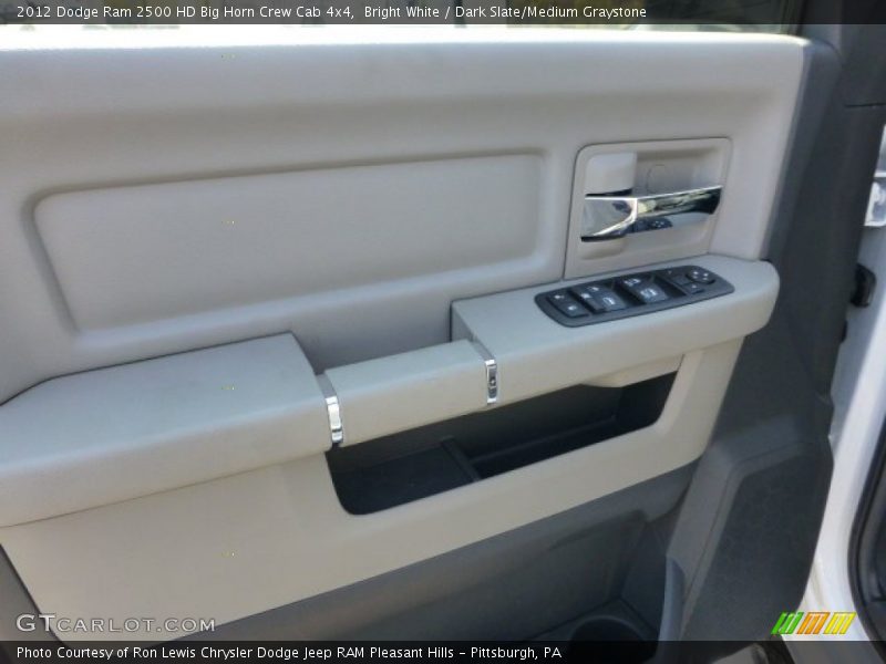 Bright White / Dark Slate/Medium Graystone 2012 Dodge Ram 2500 HD Big Horn Crew Cab 4x4