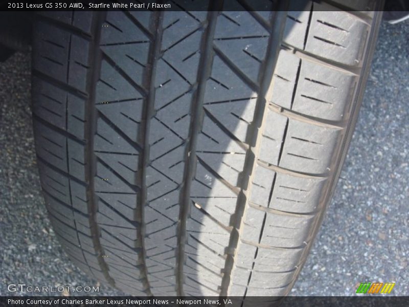 Starfire White Pearl / Flaxen 2013 Lexus GS 350 AWD