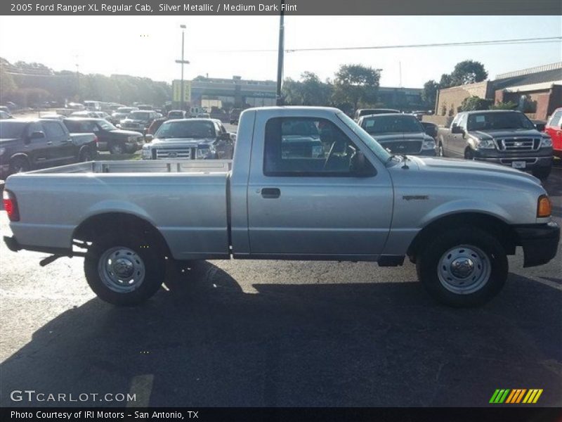 Silver Metallic / Medium Dark Flint 2005 Ford Ranger XL Regular Cab