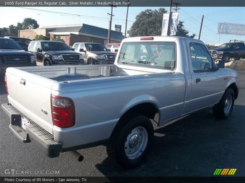 Silver Metallic / Medium Dark Flint 2005 Ford Ranger XL Regular Cab