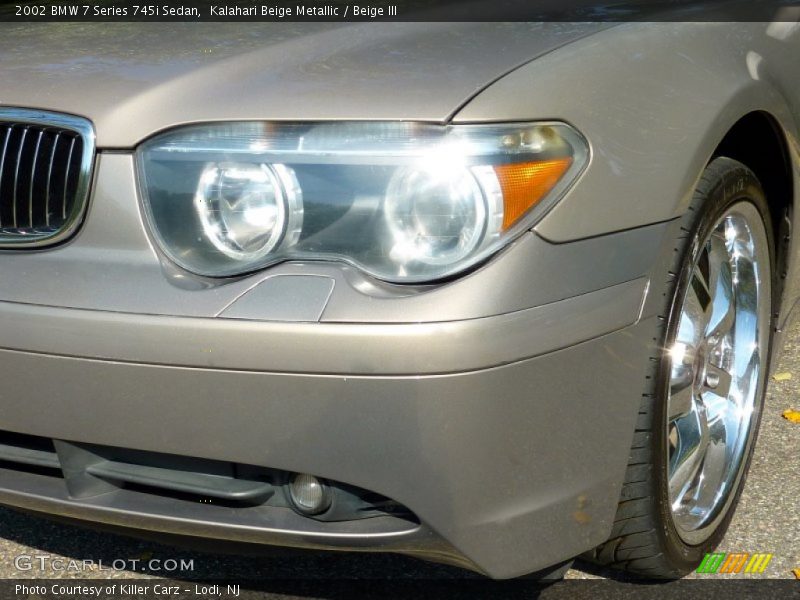 Kalahari Beige Metallic / Beige III 2002 BMW 7 Series 745i Sedan