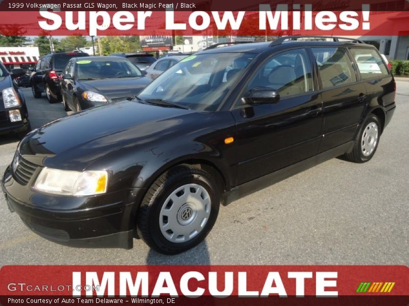 Black Magic Pearl / Black 1999 Volkswagen Passat GLS Wagon