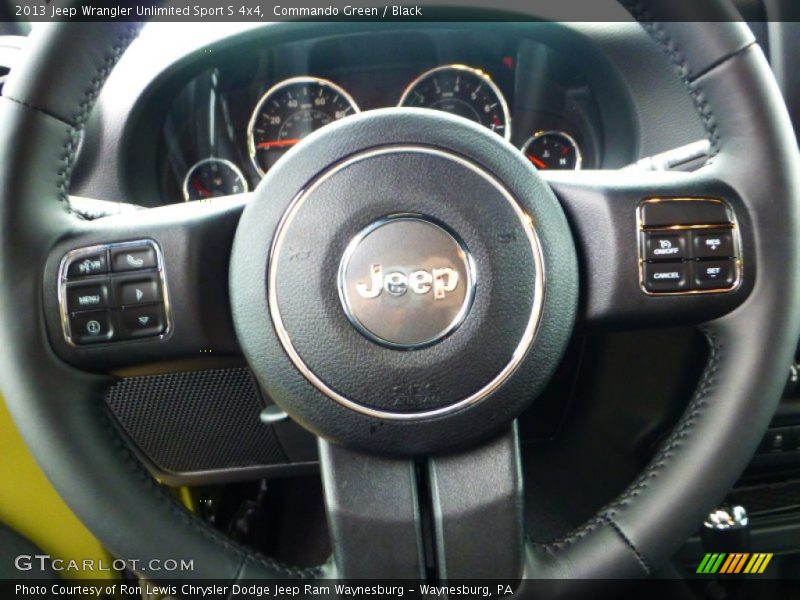  2013 Wrangler Unlimited Sport S 4x4 Steering Wheel