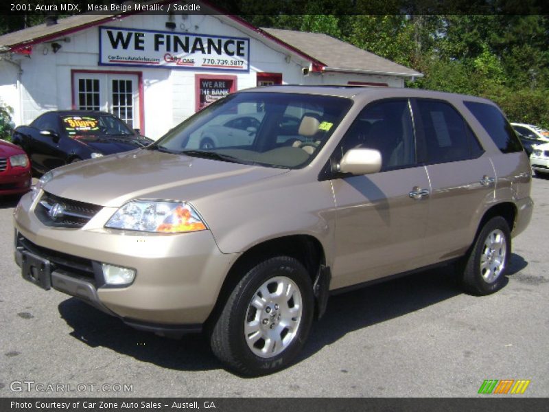 Mesa Beige Metallic / Saddle 2001 Acura MDX