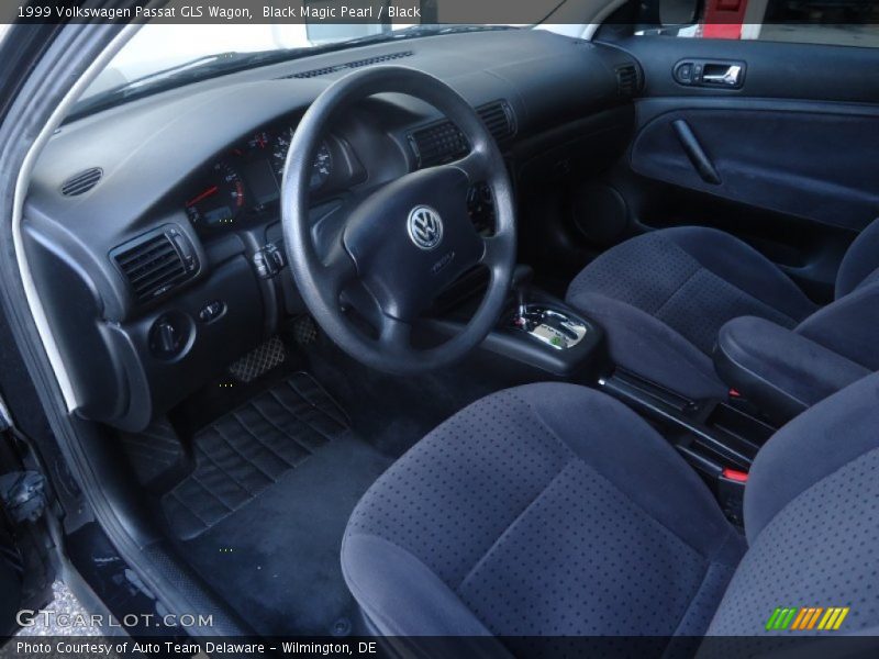 Black Interior - 1999 Passat GLS Wagon 