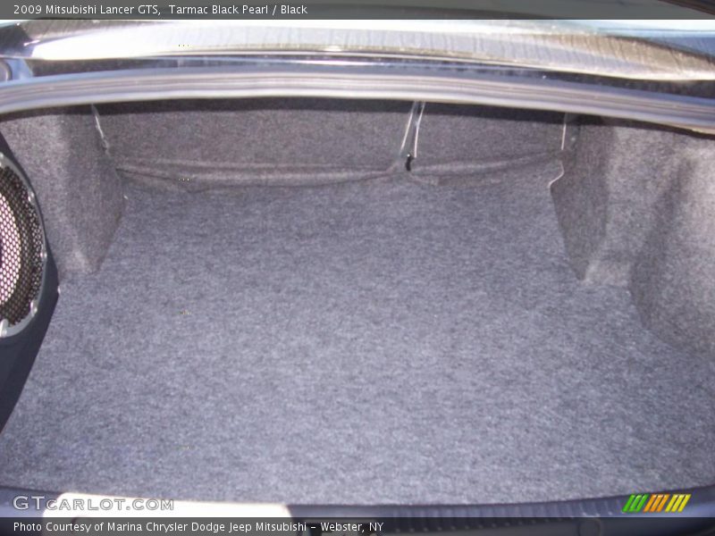 Tarmac Black Pearl / Black 2009 Mitsubishi Lancer GTS