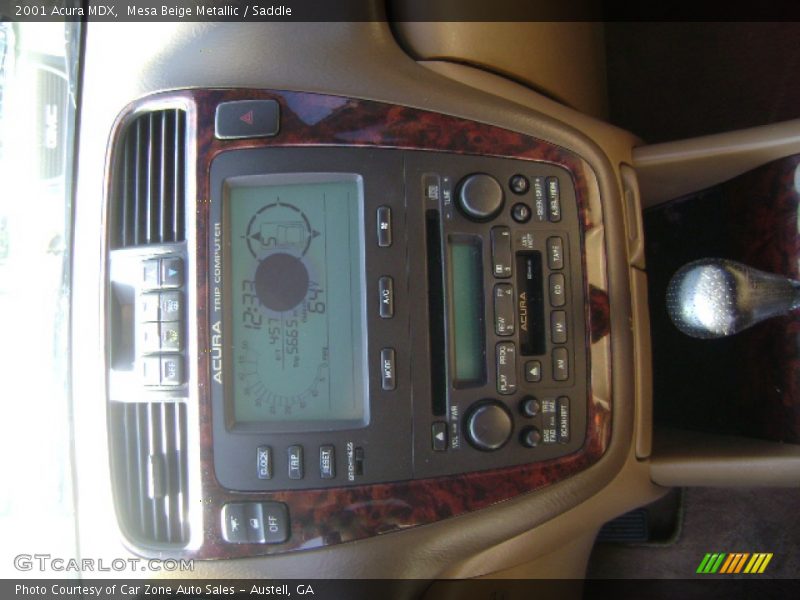 Mesa Beige Metallic / Saddle 2001 Acura MDX
