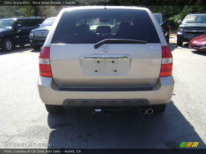 Mesa Beige Metallic / Saddle 2001 Acura MDX