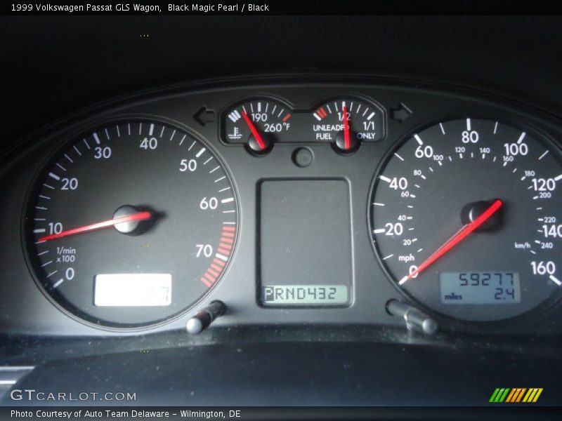  1999 Passat GLS Wagon GLS Wagon Gauges