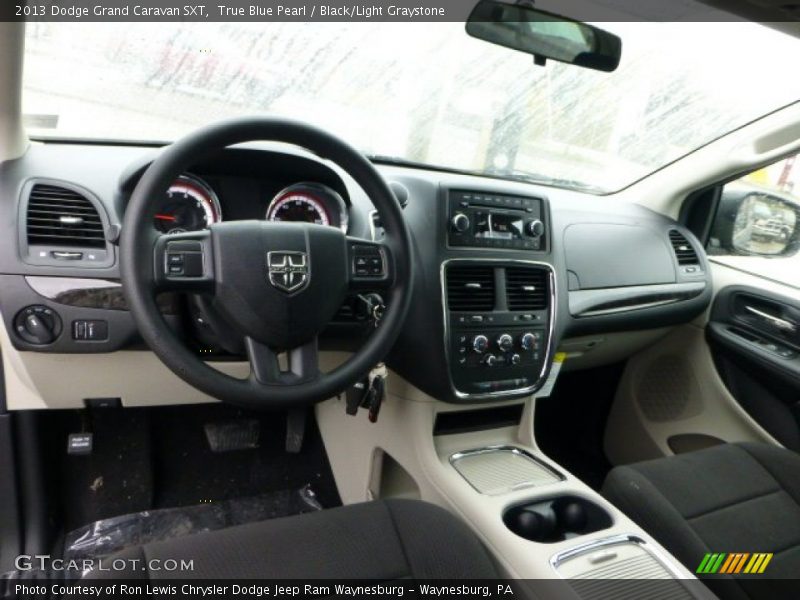 Dashboard of 2013 Grand Caravan SXT